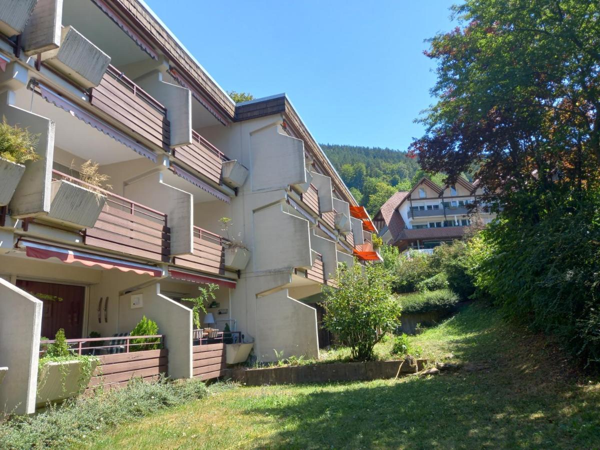 Appartement Herrlich Bad Wildbad Exterior foto