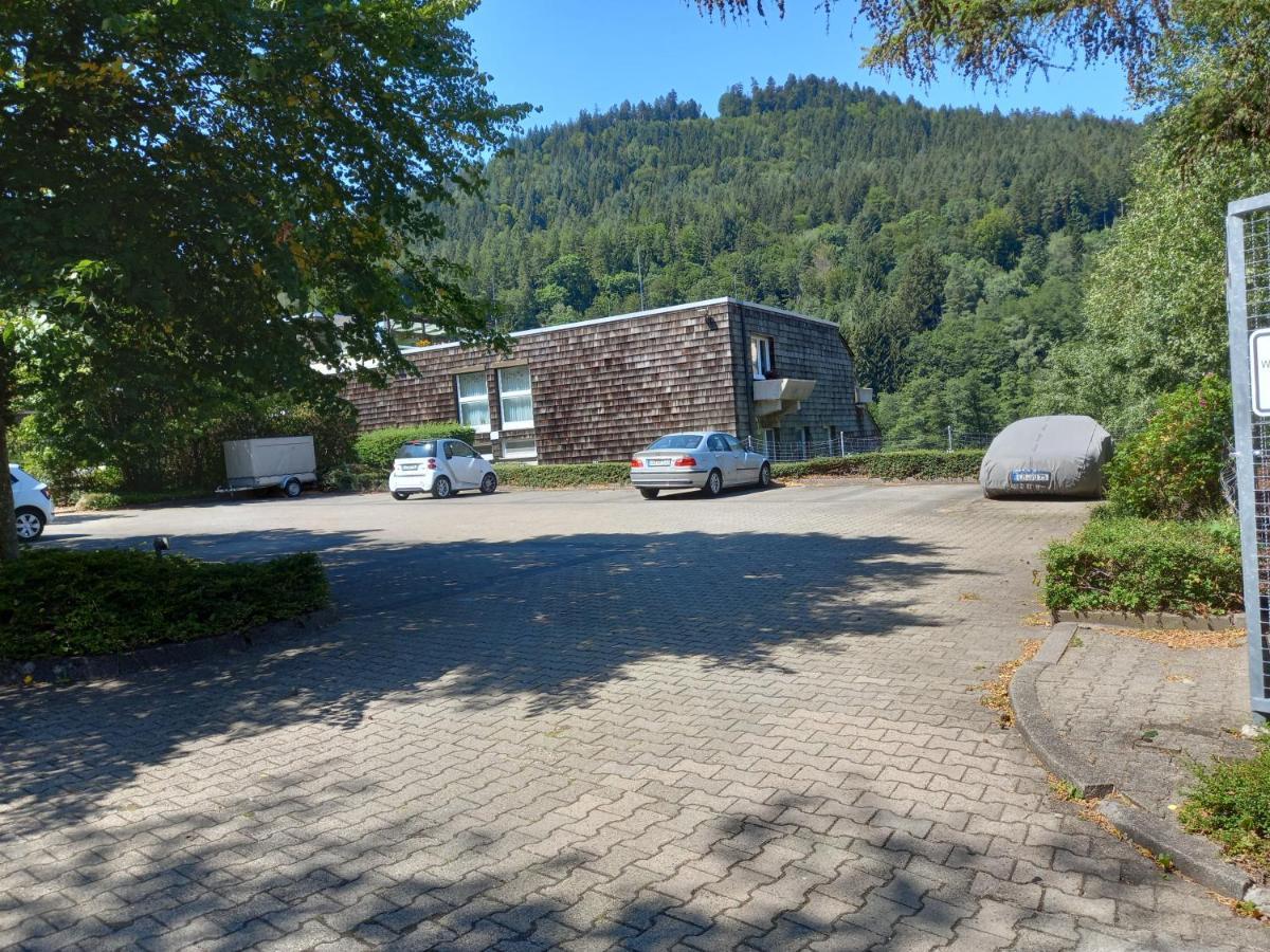 Appartement Herrlich Bad Wildbad Exterior foto